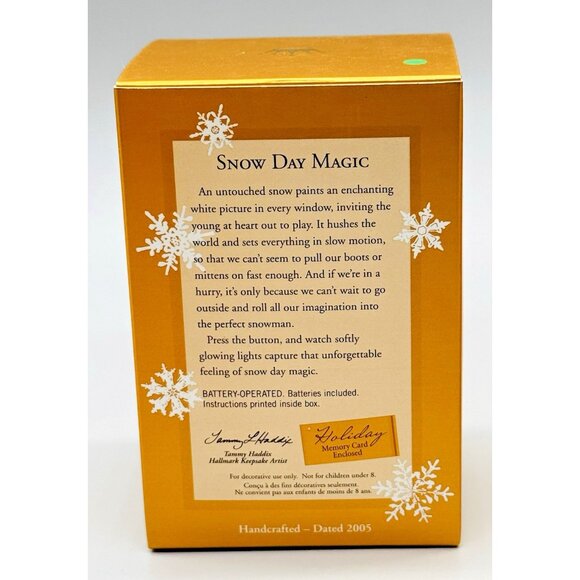 Hallmark Keepsake Club Exclusive Snow Day Magic Plotting the Course Lot of 2 - Picture 3 of 13